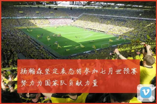 杨瀚森坚定表态将参加七月世预赛努力为国家队贡献力量